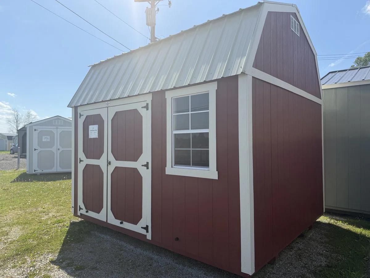 10×12 Lofted Garden Shed at the Carleton location
