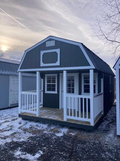 12×24 Lofted Cabin at the Carleton location