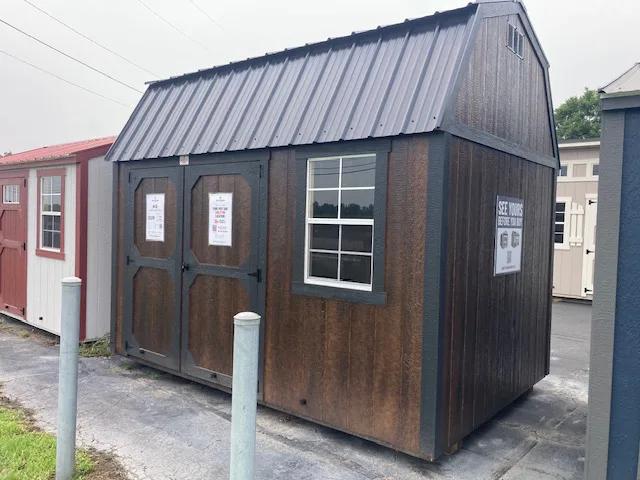 8×12 Lofted Garden Shed at the Carleton location
