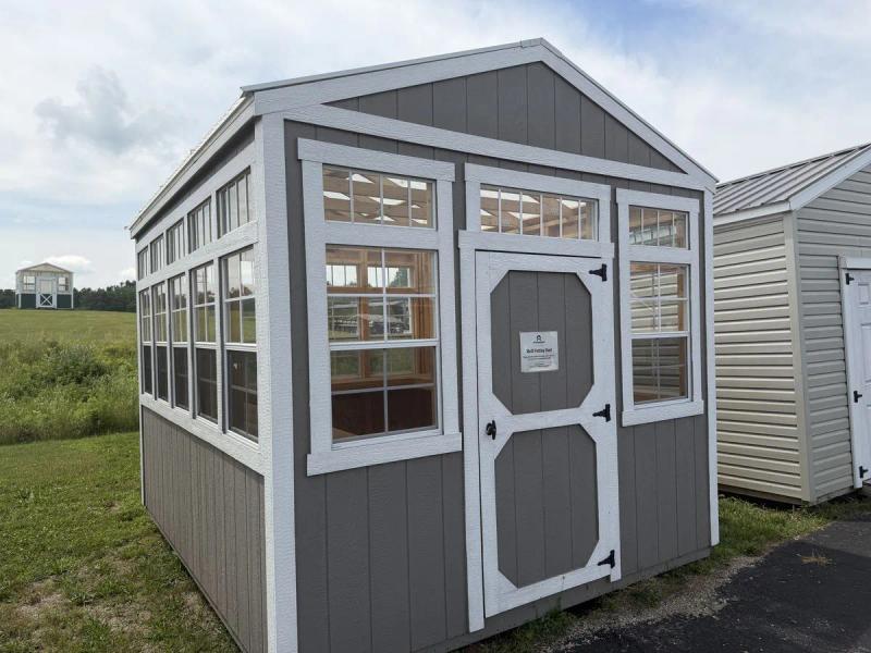 10×12 Garden Shed at the Adrian location, front exterior view
