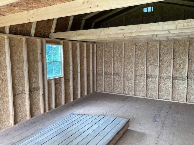 14×24 Lofted Garage at the Carleton location