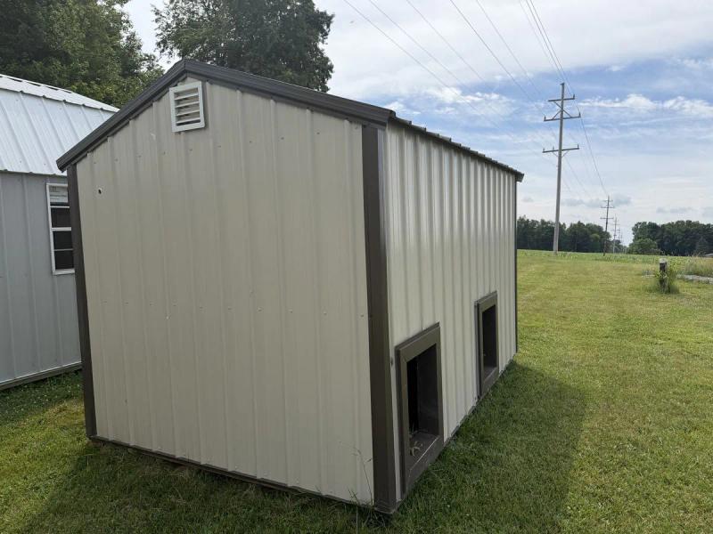 10×12 Utility Shed at the Adrian location, front exterior view