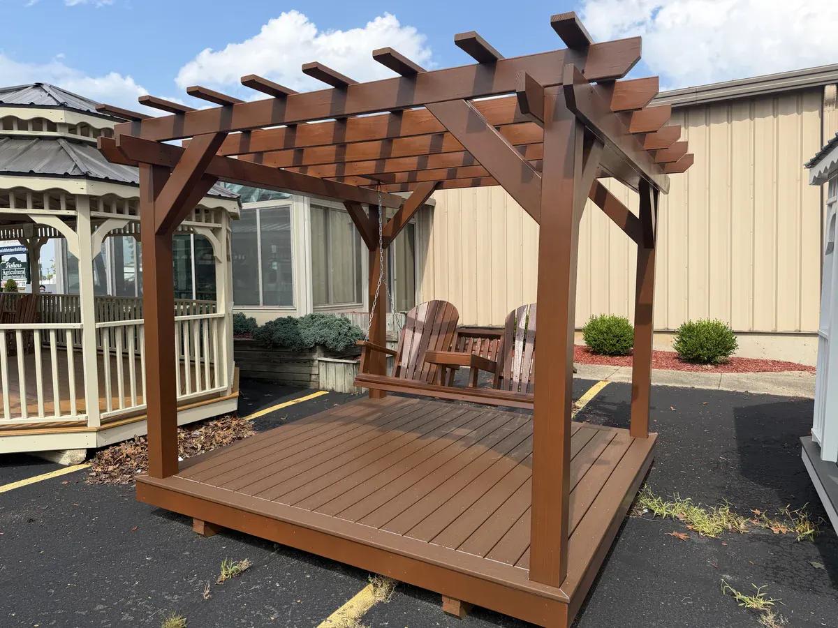 10×10 Pergola at the Adrian location