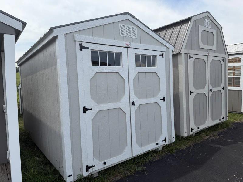 8×12 Utility Shed at the Adrian location, front exterior view