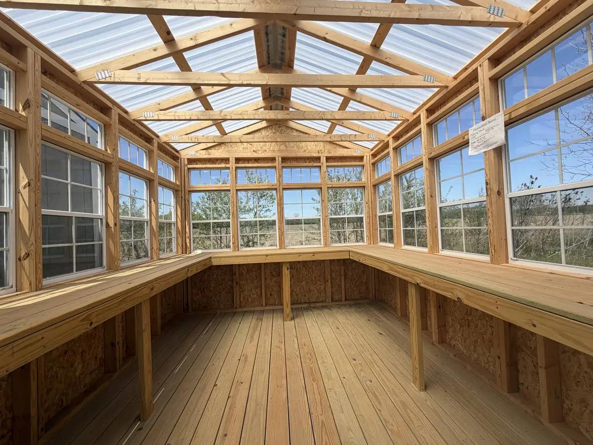 10×12 Potting Shed at the Carleton location