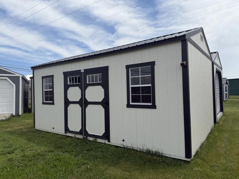 12×20 Garden Shed at the Adrian location, front exterior view