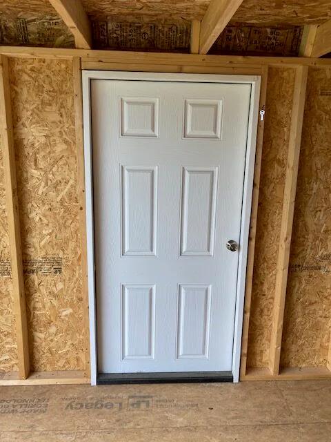 14×24 Lofted Garage at the Carleton location