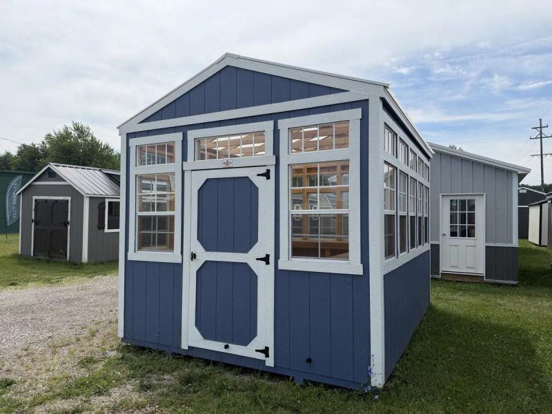 10×12 Garden Shed at the Adrian location, front exterior view