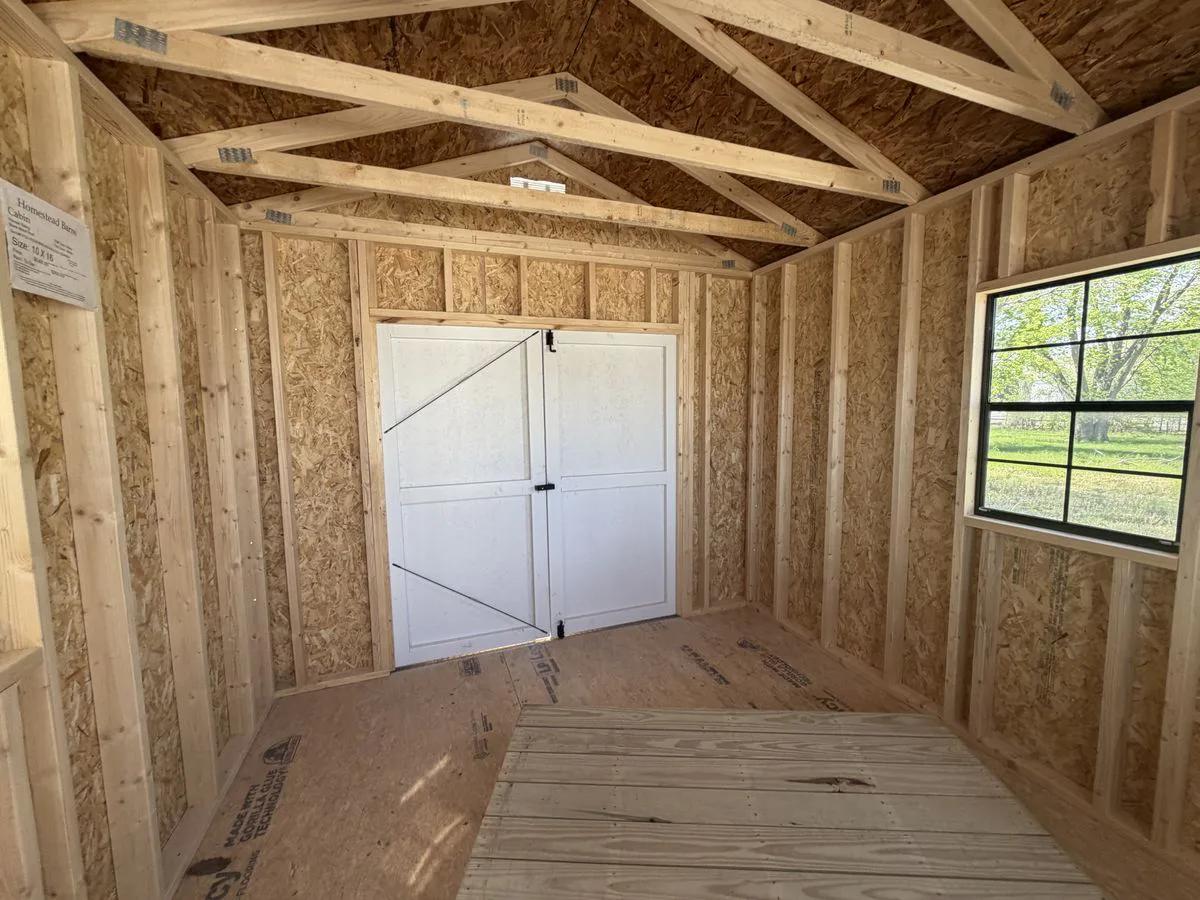 10×16 Cabin at the Carleton location
