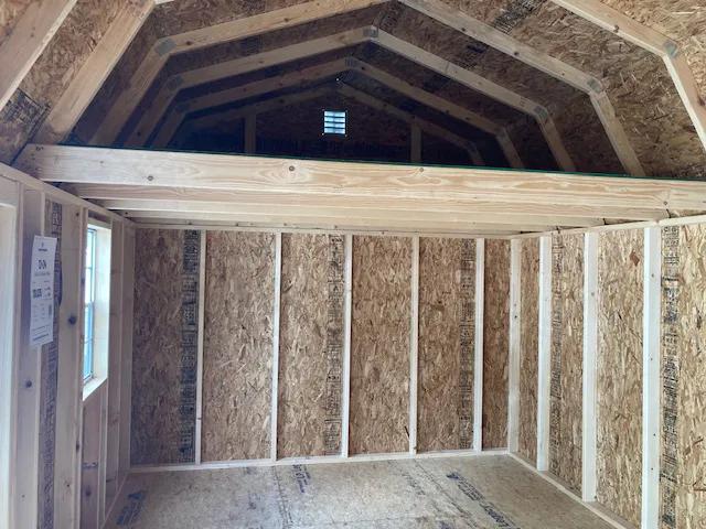 12×24 Lofted Garden Shed at the Carleton location