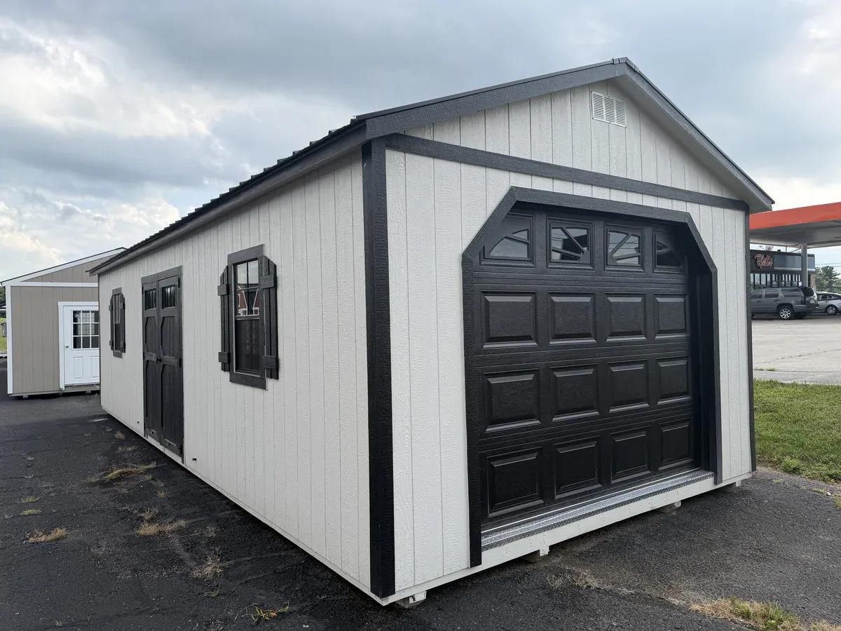 14×32 Deluxe Garden Shed at the Adrian location