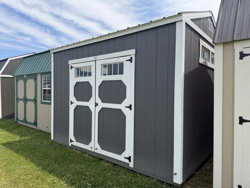 10×12 Garden Shed at the Adrian location, front exterior view