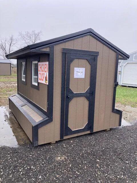 8×10 Chicken Coop at the Carleton location