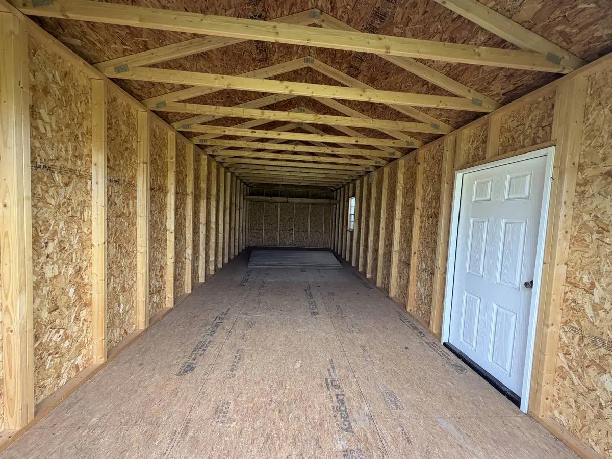 12×32 Garage at the Adrian location, interior view