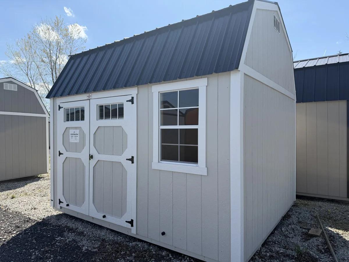 10×12 Lofted Garden Shed at the Carleton location