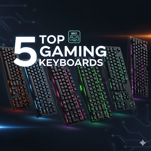 🎮 Top 5 Gaming Keyboards on Amazon (2025): Speed, Style & Precision