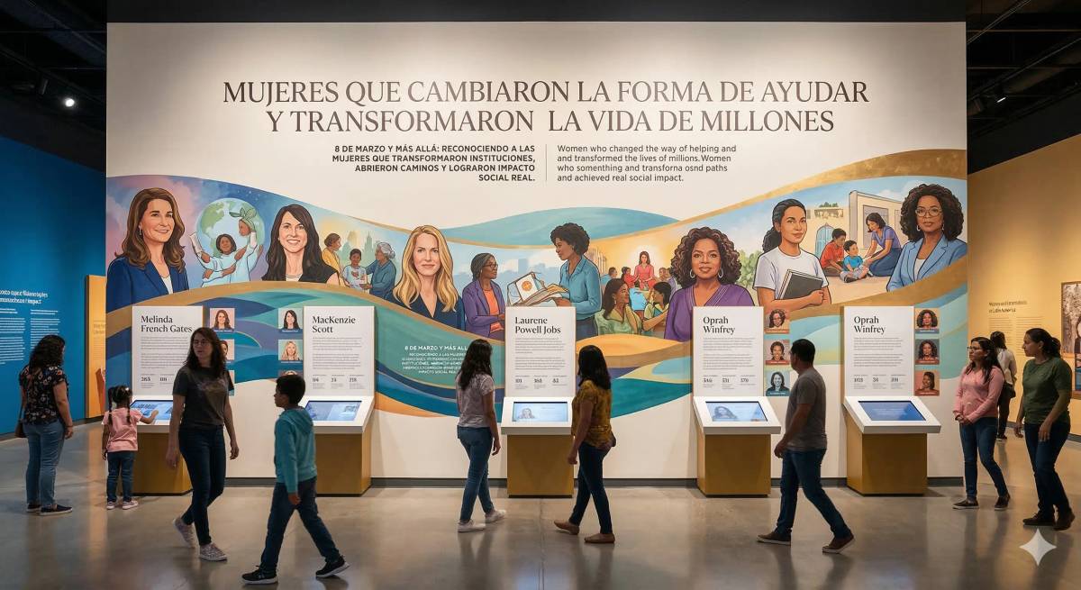 Mujeres que cambiaron la forma de ayudar y transformaron la vida de millones
