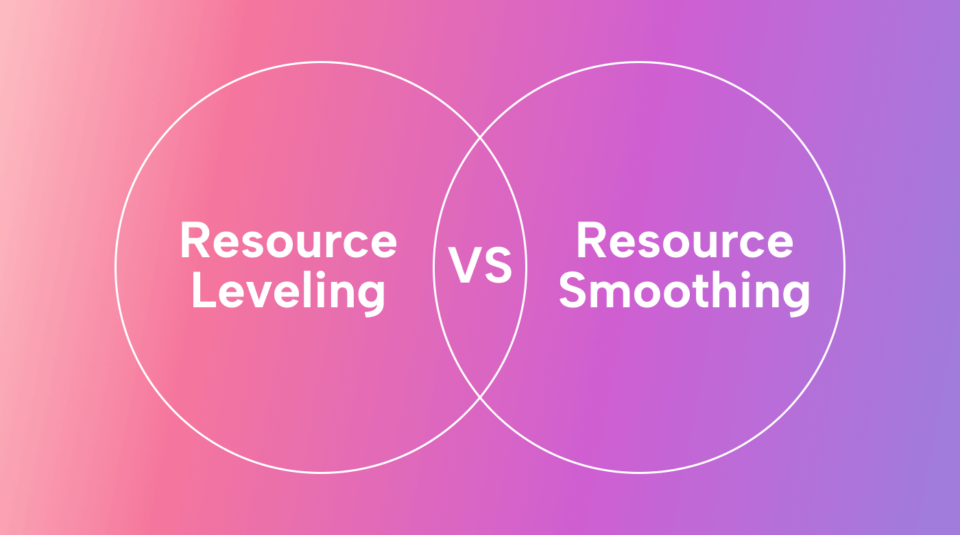 Resource Leveling vs. Resource Smoothing Made Simple | Motion | Motion