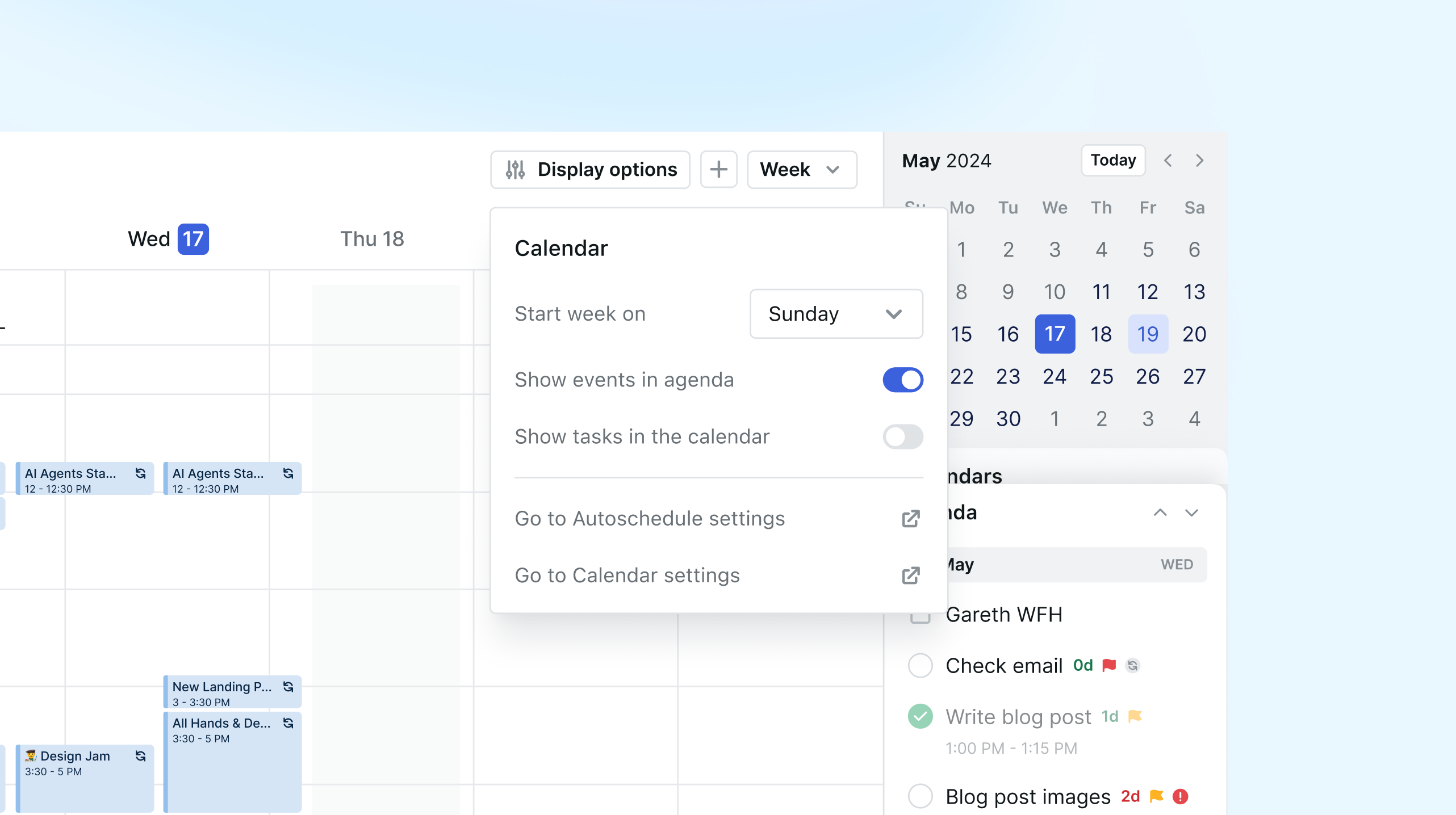 Calendar Task Visibility: Hide Tasks, Reduce Clutter | Motion