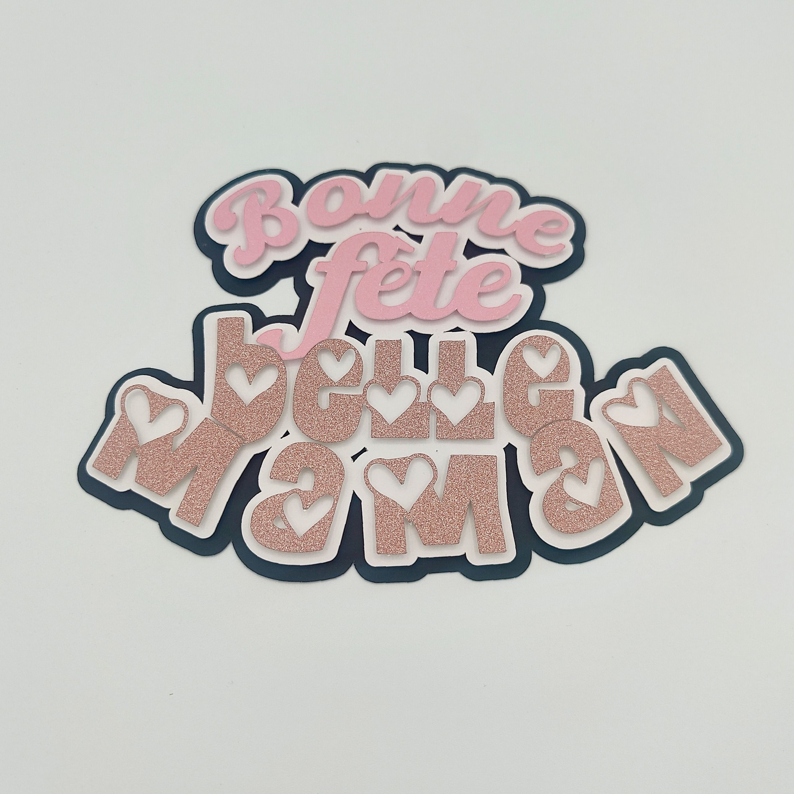 Carte 3D - Bonne fête belle-maman