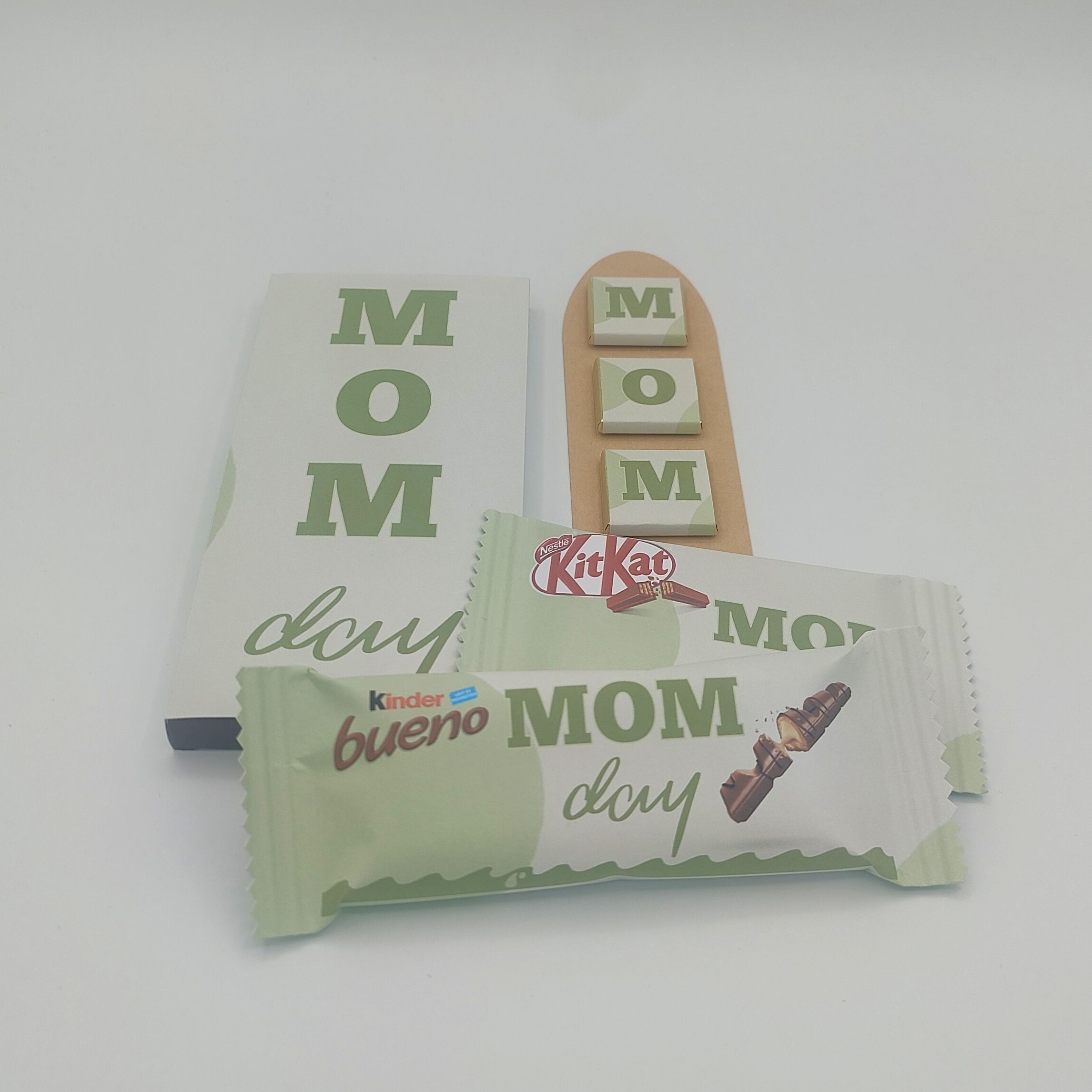 Ballotin gourmand MOM - vert sauge