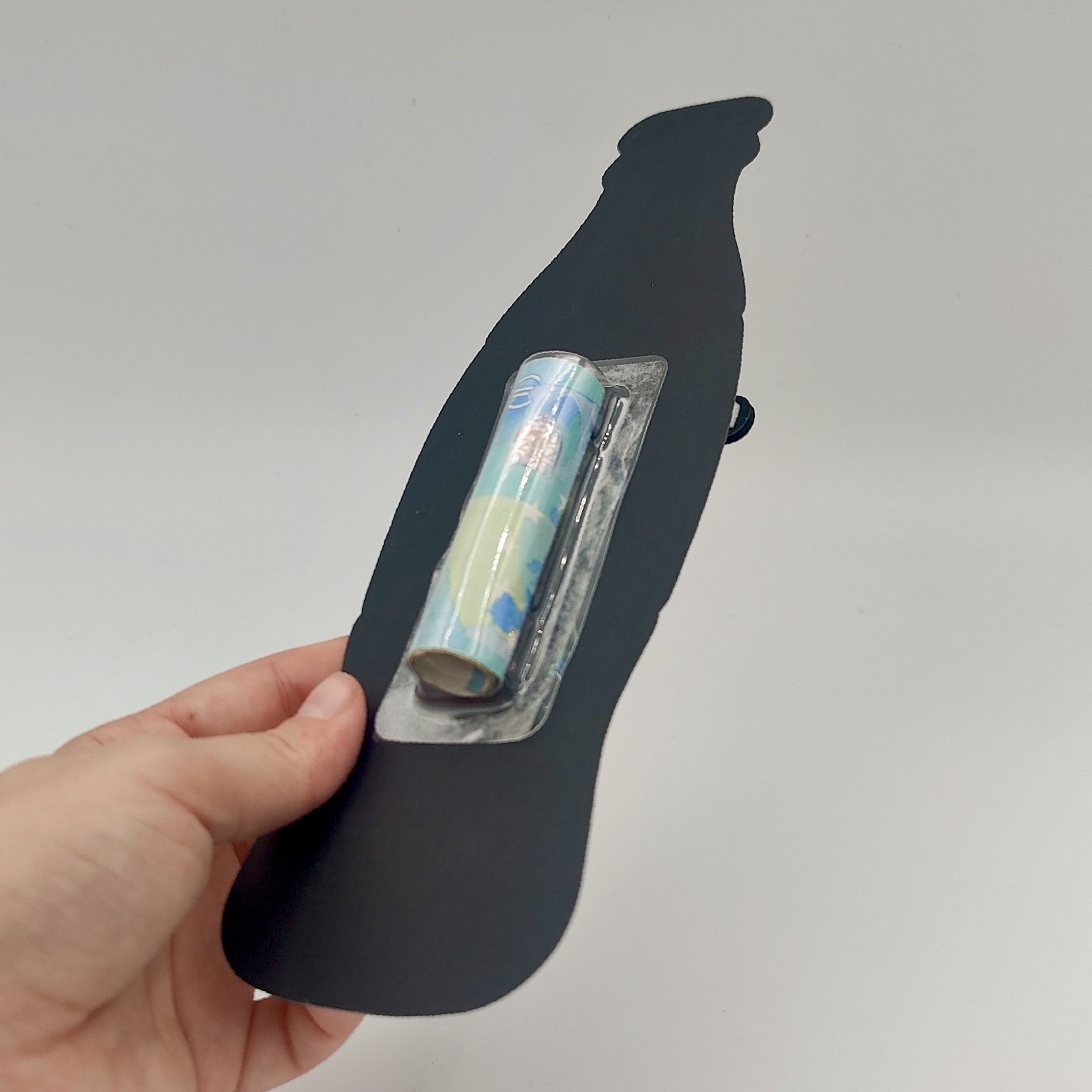 Carte 3D bouteille de soda