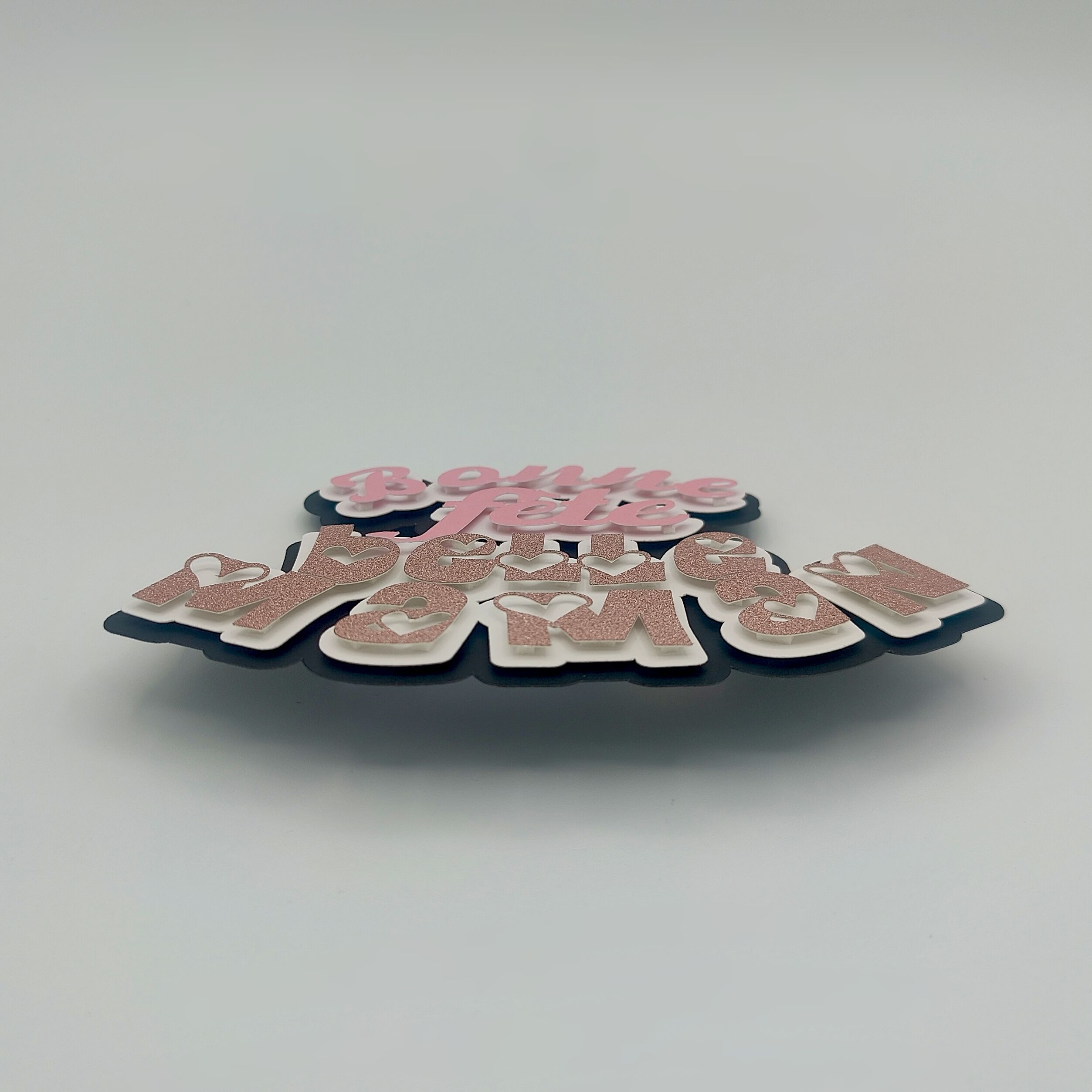 Carte 3D - Bonne fête belle-maman