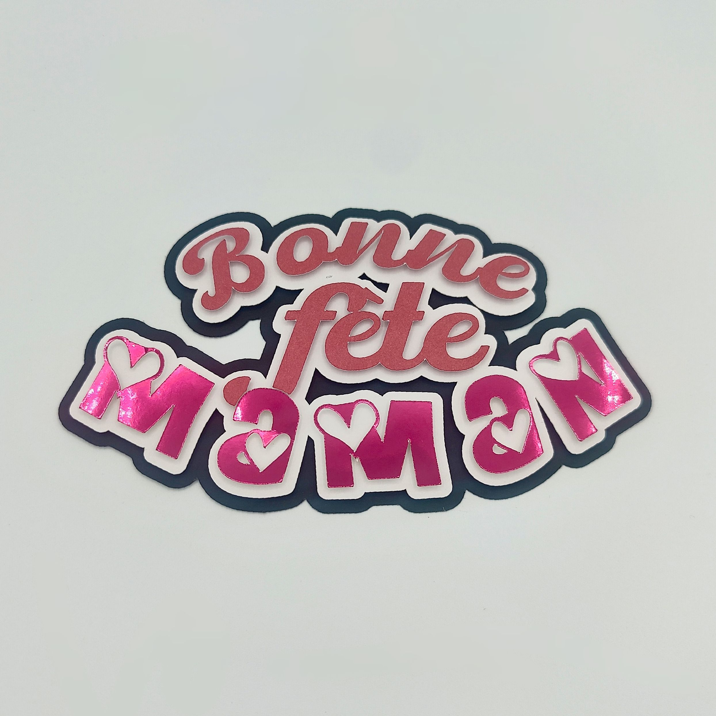 Carte 3D - Bonne fête Maman