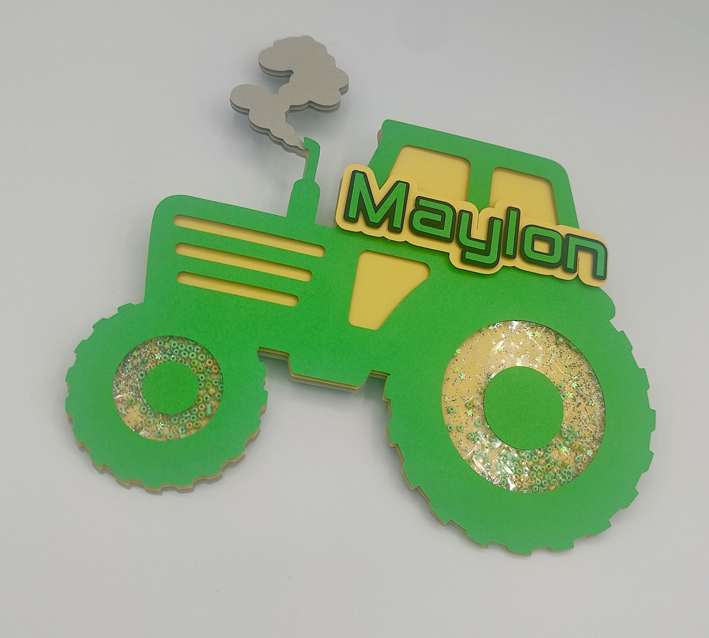 Carte 3D tracteur