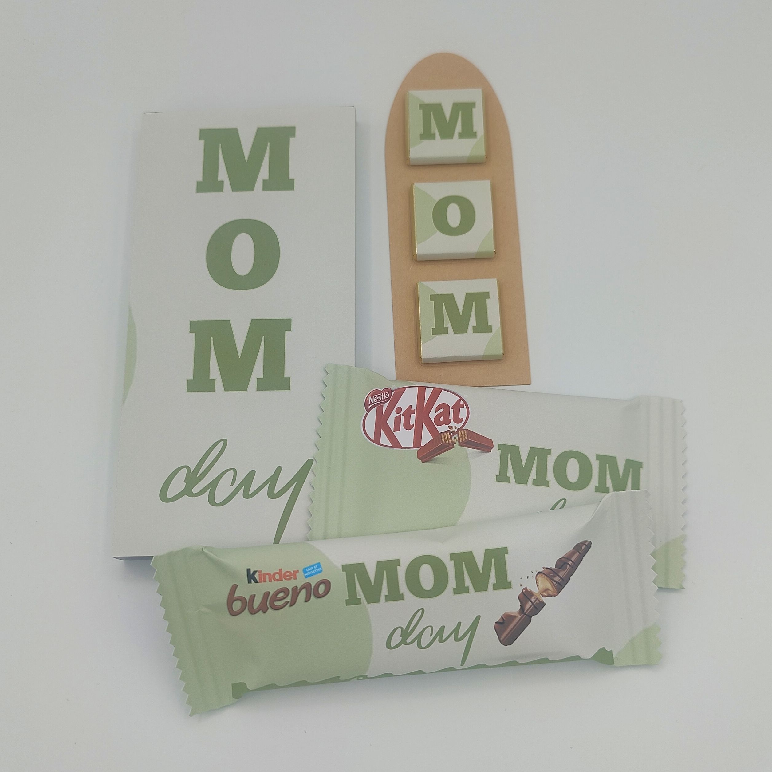 Ballotin gourmand MOM - vert sauge