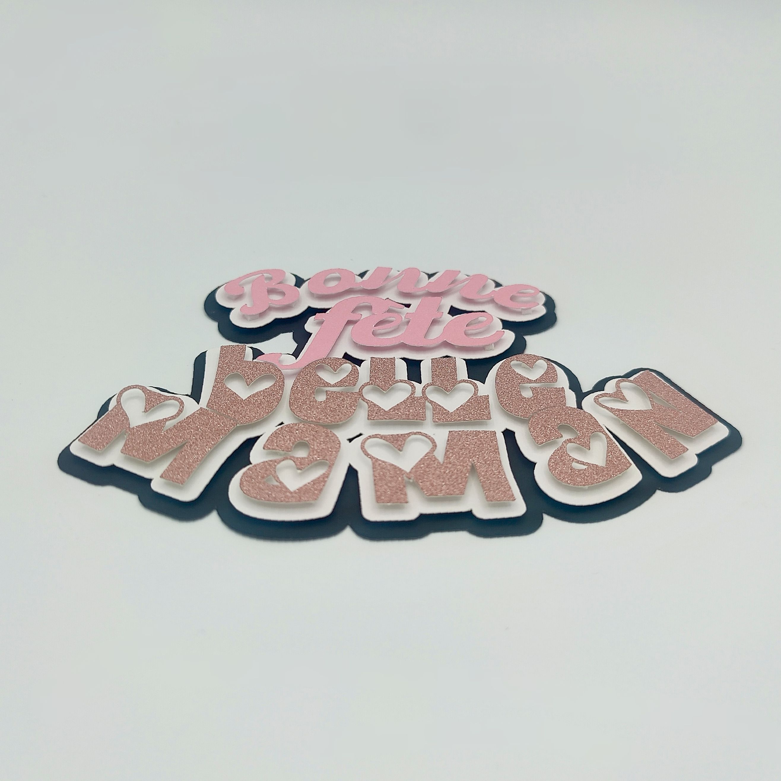 Carte 3D - Bonne fête belle-maman