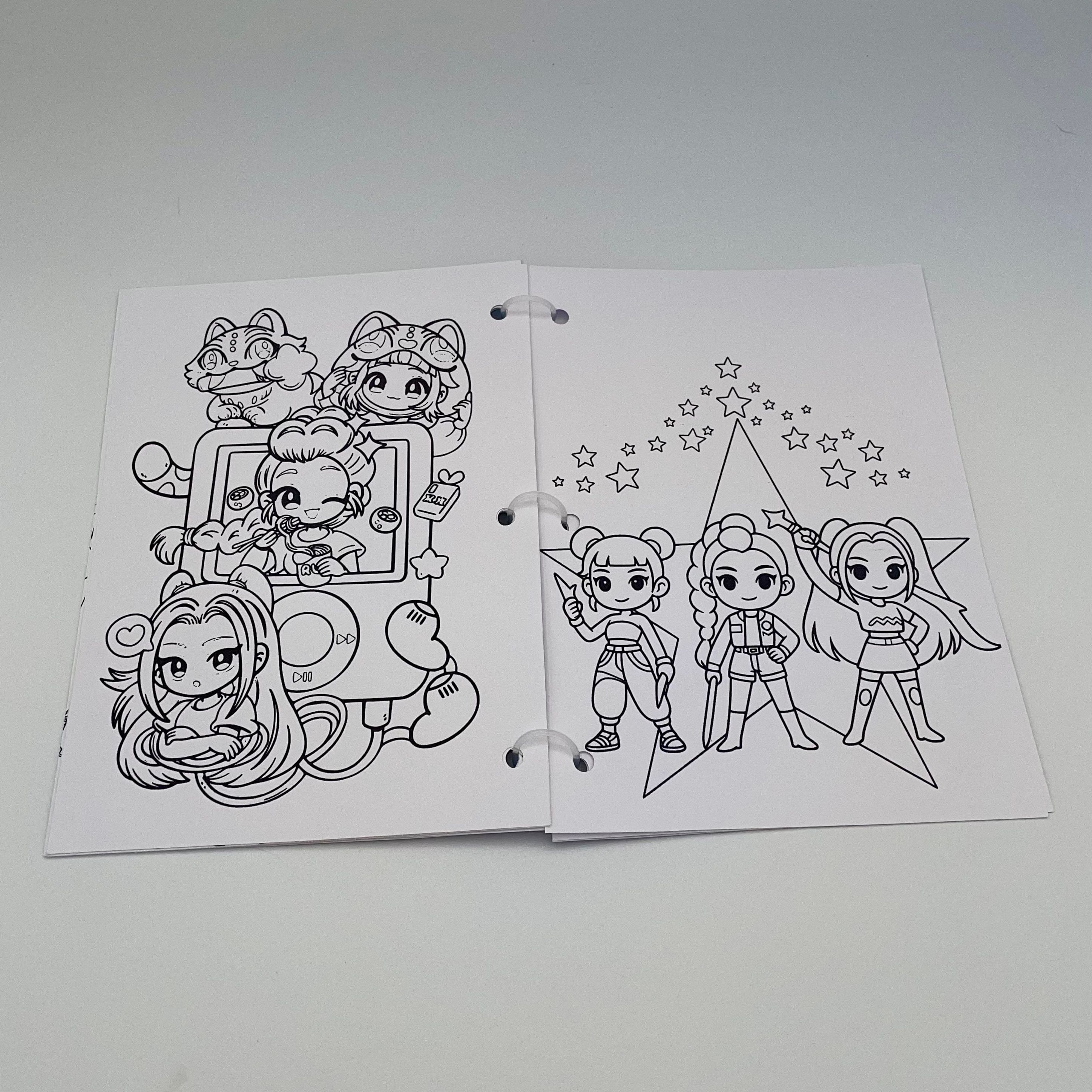 Cahier de coloriages