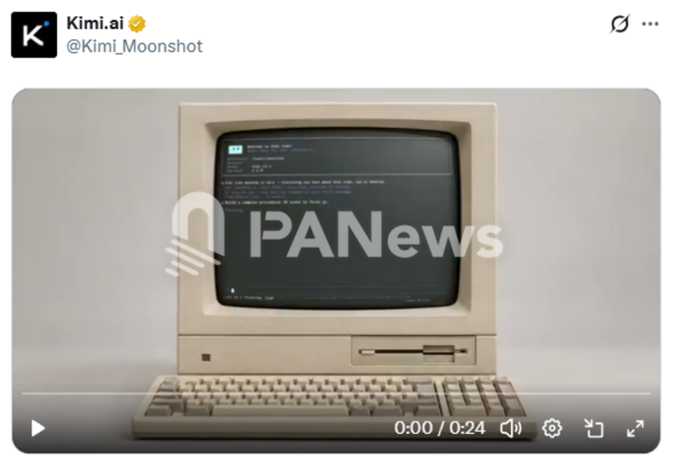 Kimi teases upcoming K3.1 model