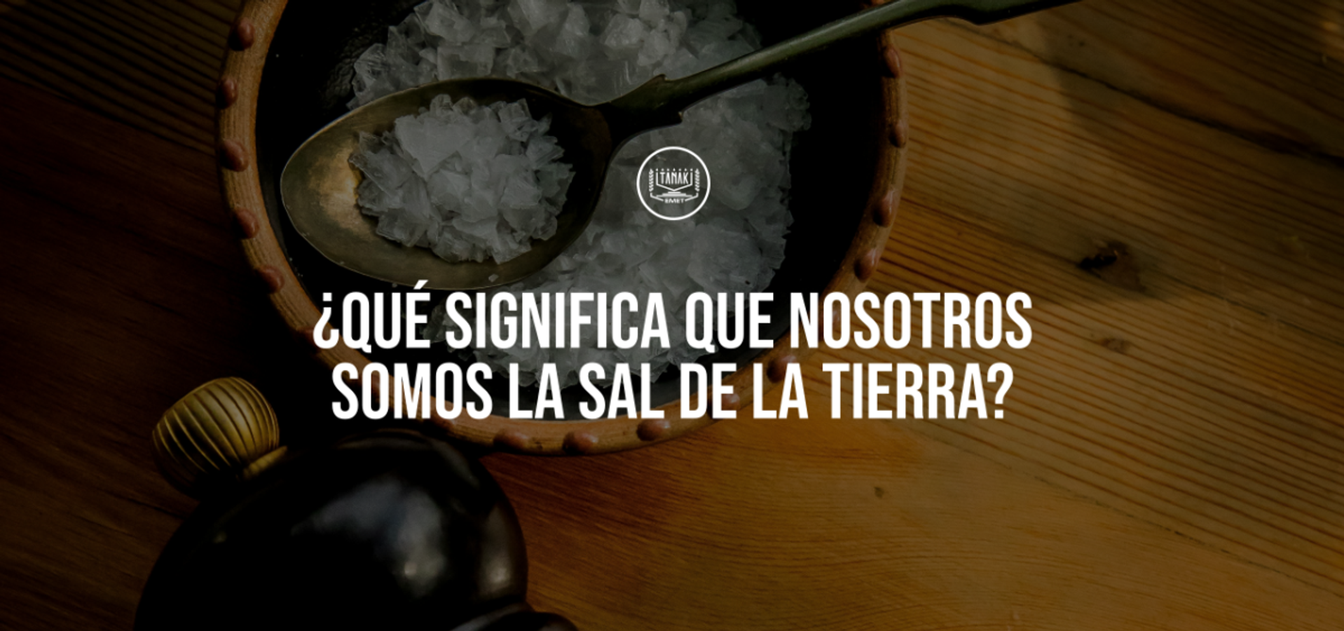 ¿Qué significa que nosotros somos la Sal de la tierra?
