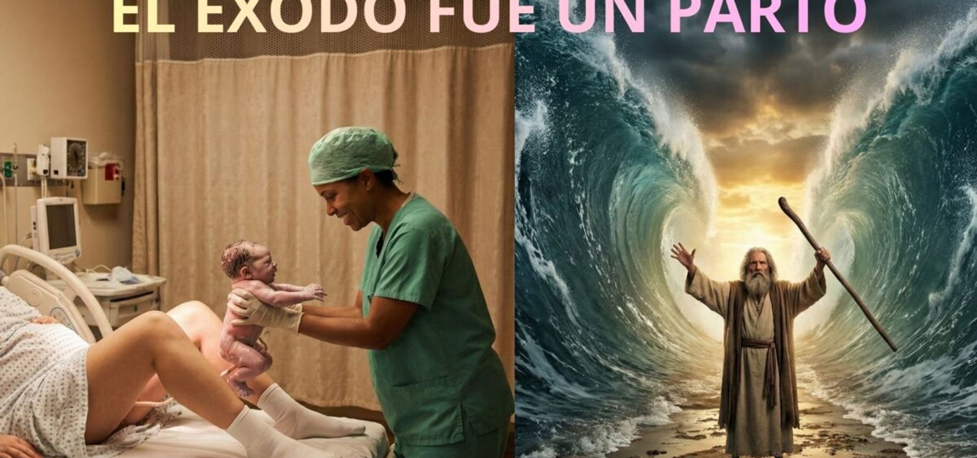¿Qué tiene que ver el Éxodo de Israel con un parto?