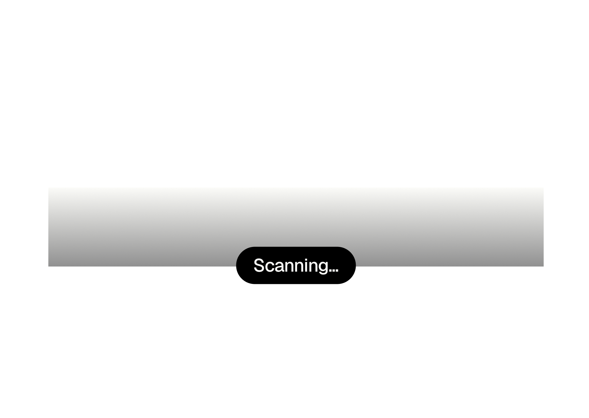 Scanner dashboard interface
