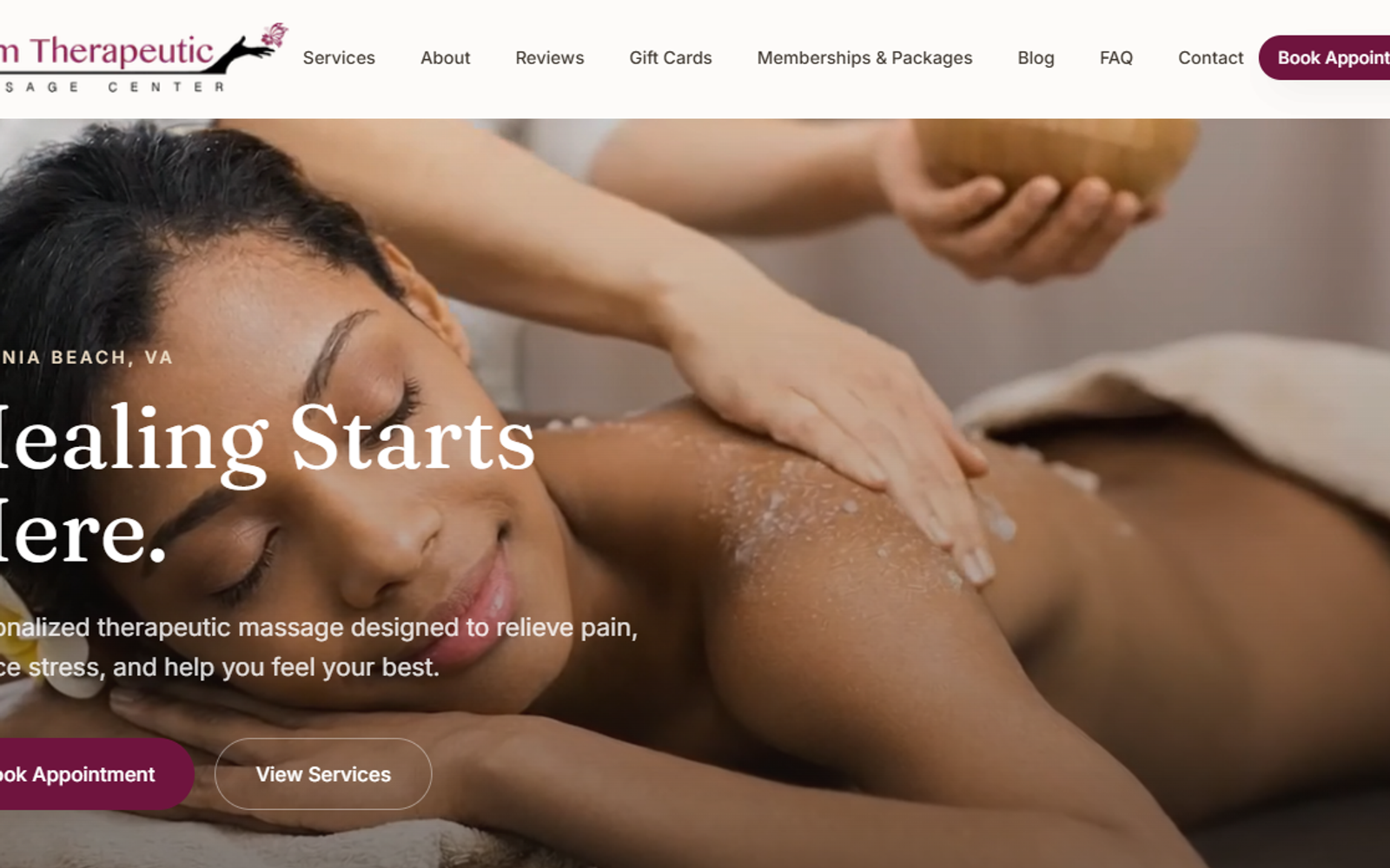 Calm Therapeutic Massage