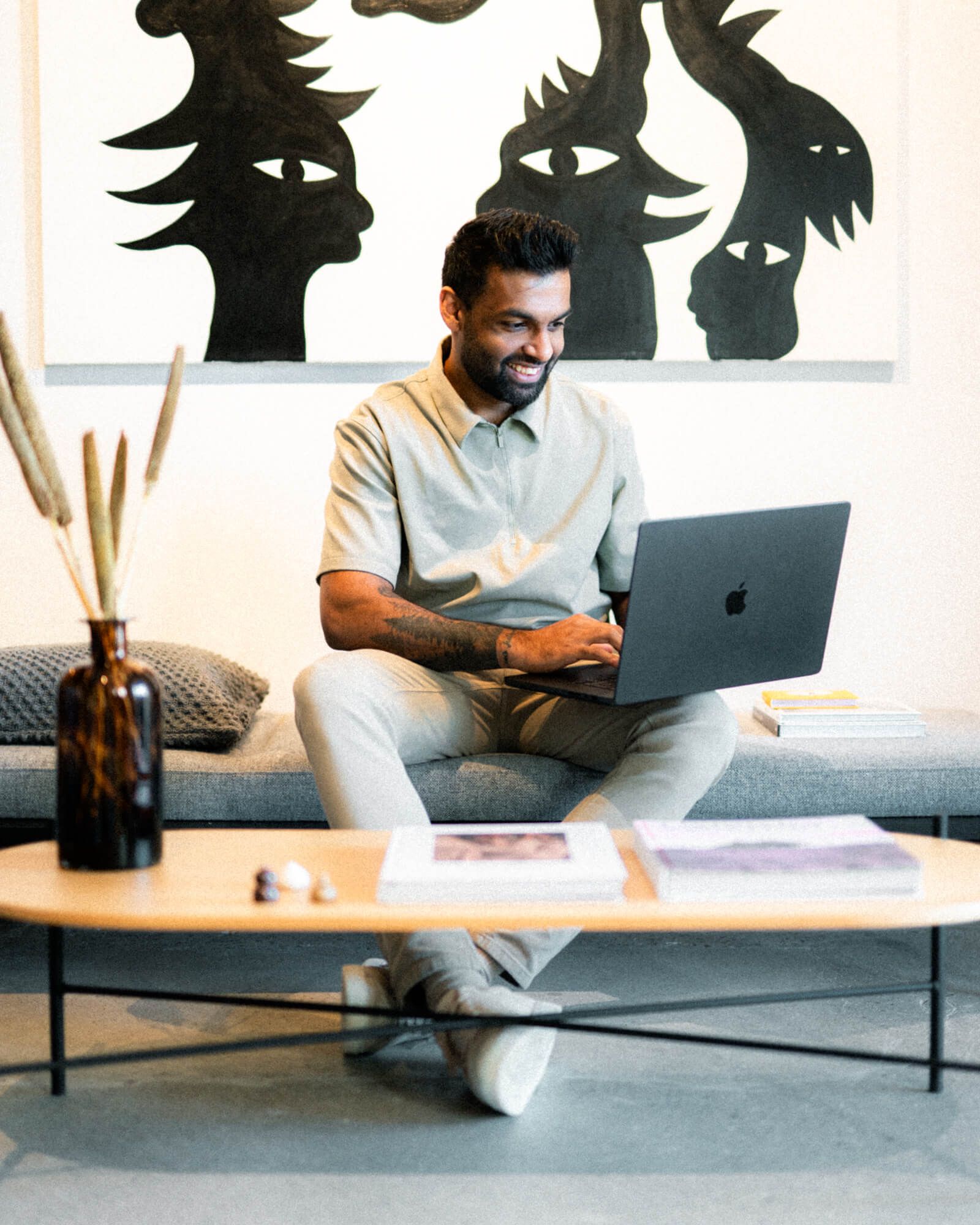 Kiranan Luxmy, founder of Grafikr