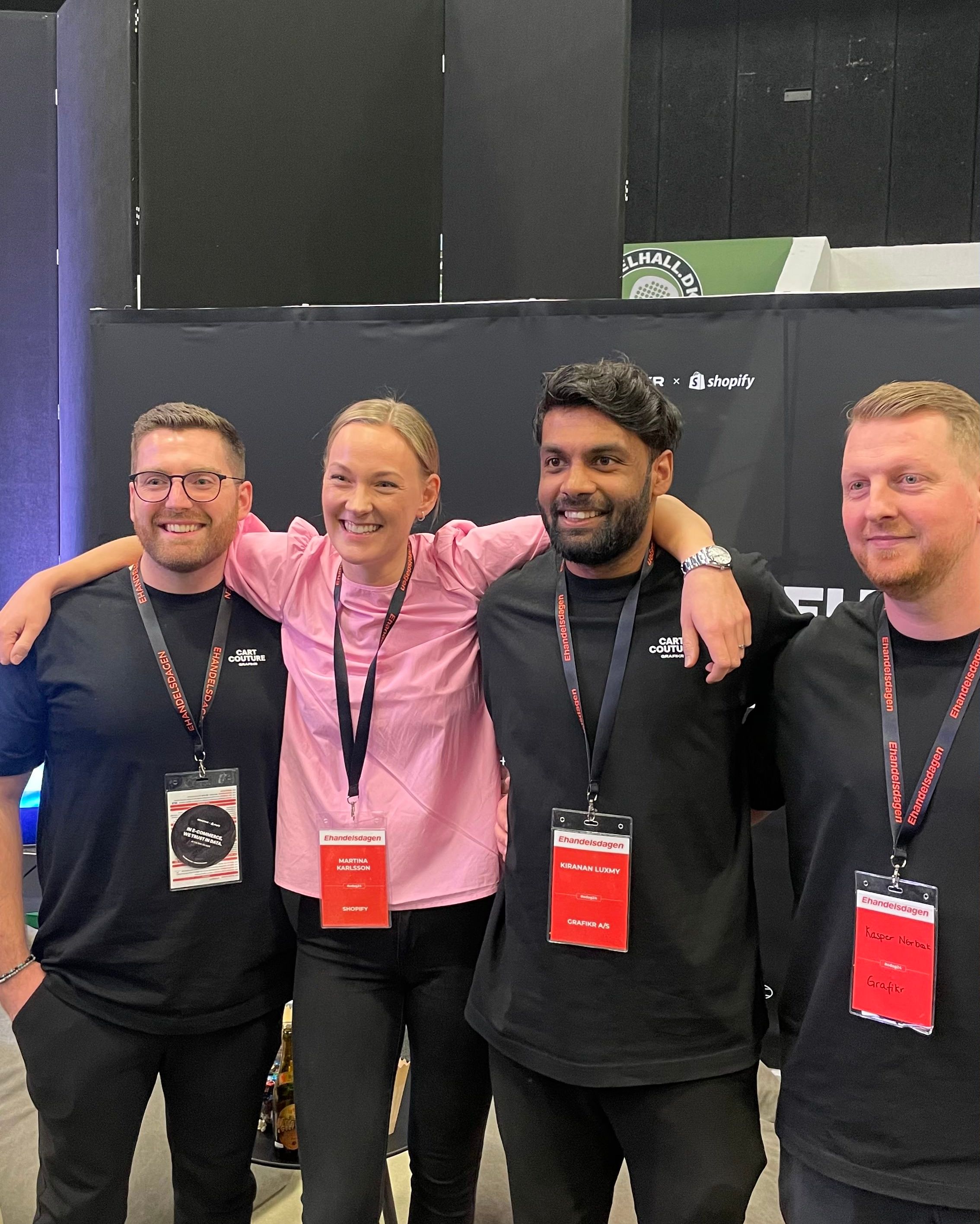 Team Grafikr til konference.