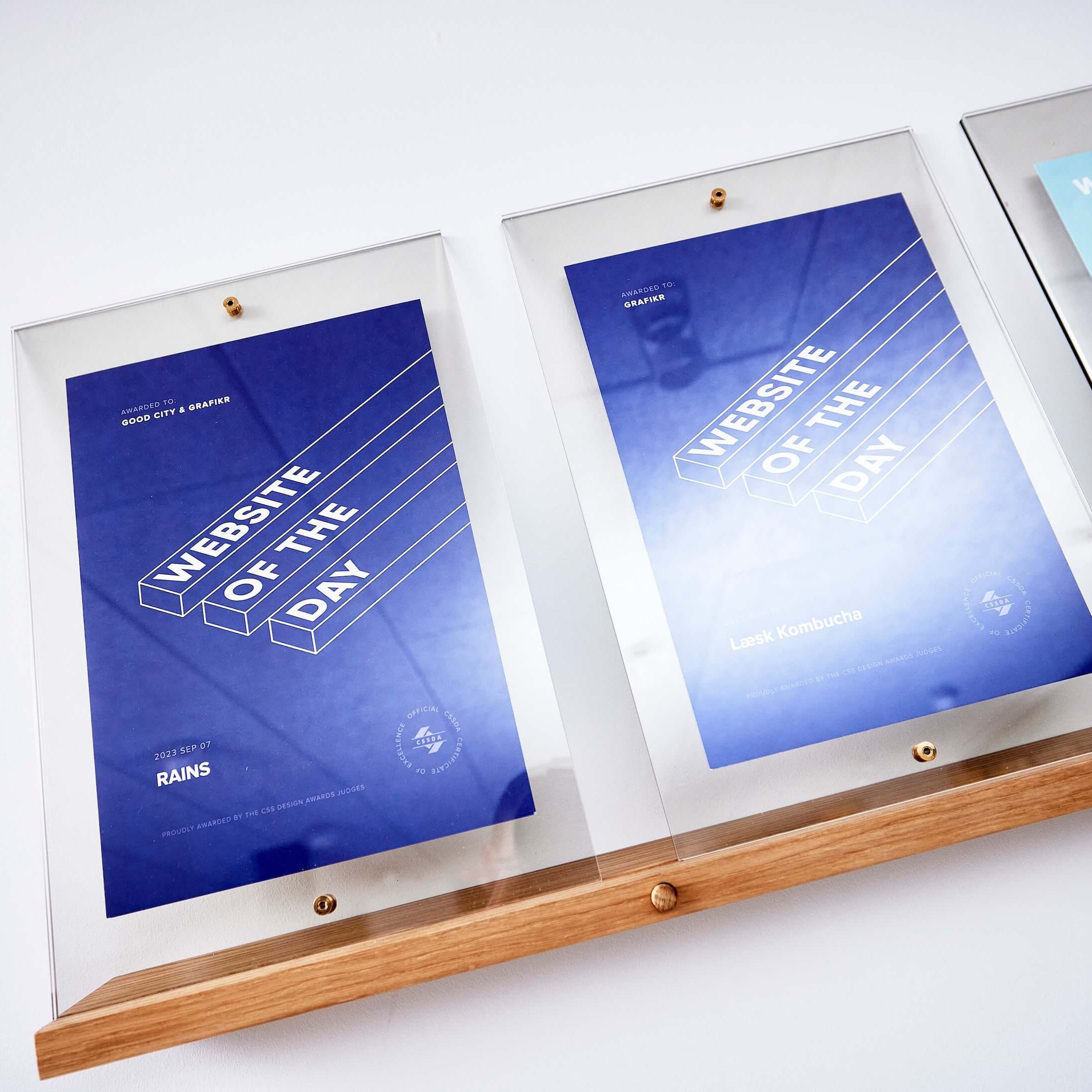 Grafikr awards - website of the day