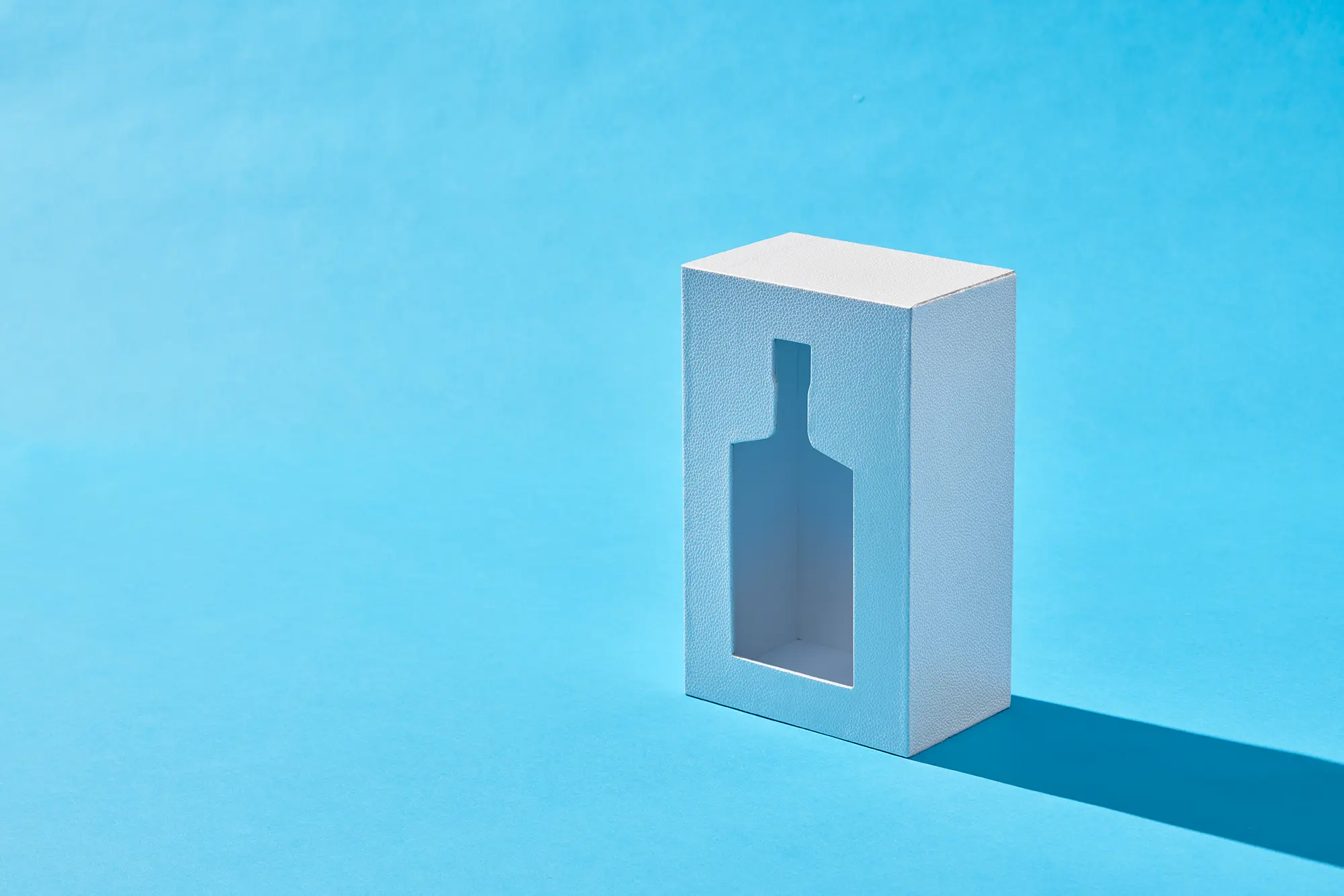 White Label Boxes for alcohol bottles