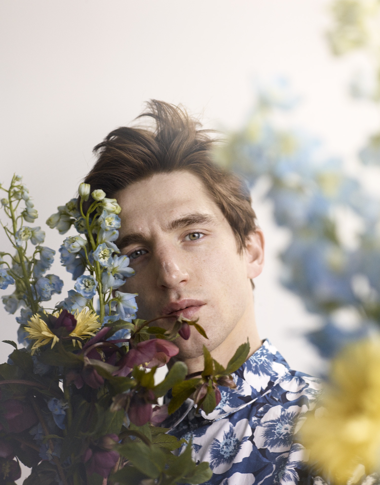 KaDeWe corporate magazine fashion flowers layout photography by Peter Gehrke