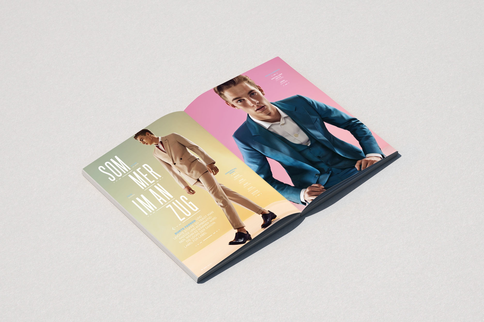 GQ Gentelmen's Quarterly fashion magazine photography by Jo Levin