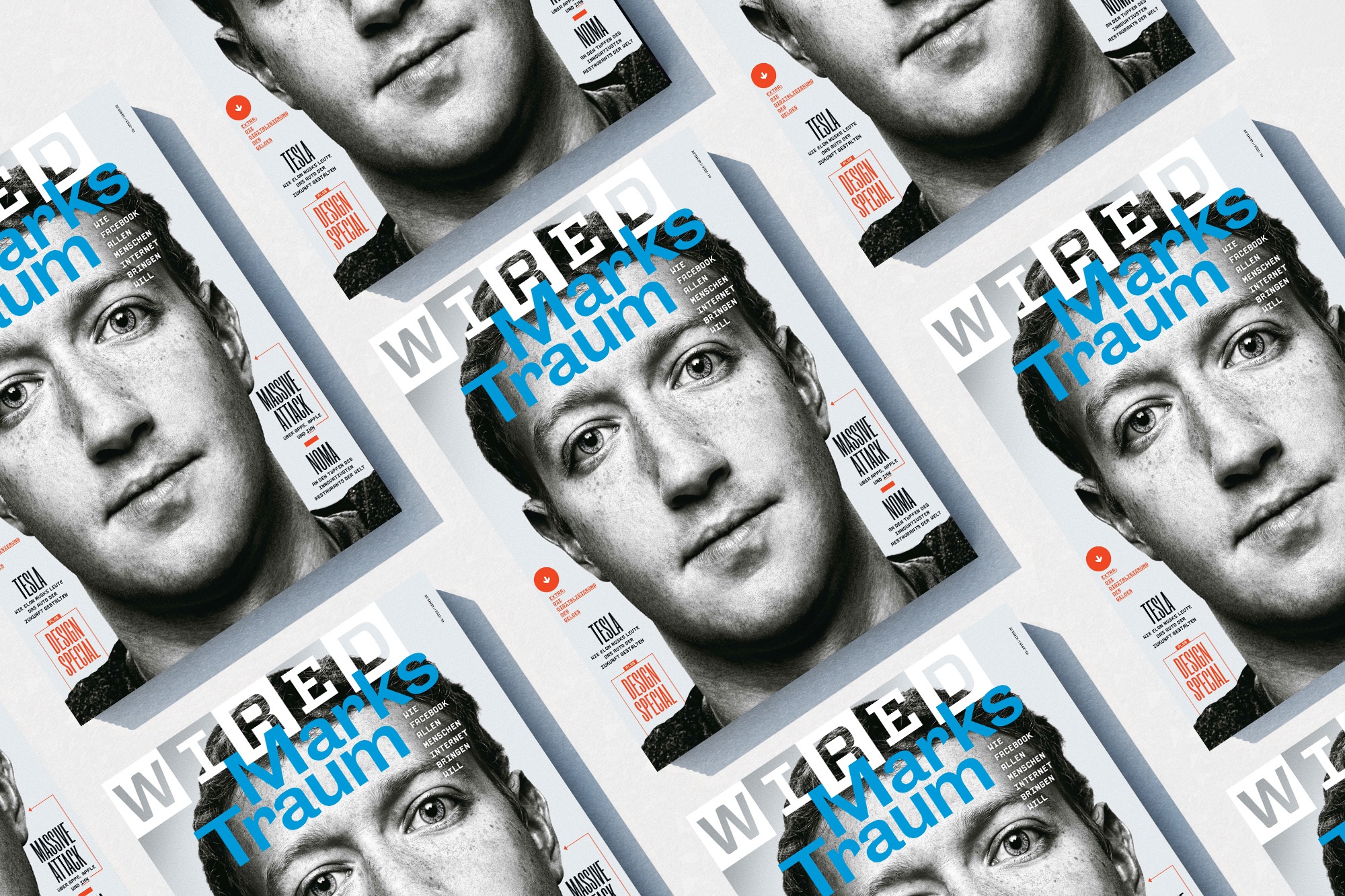 WIRED Magazine Condé Nast technology Mark Zuckerberg Photography by Platon