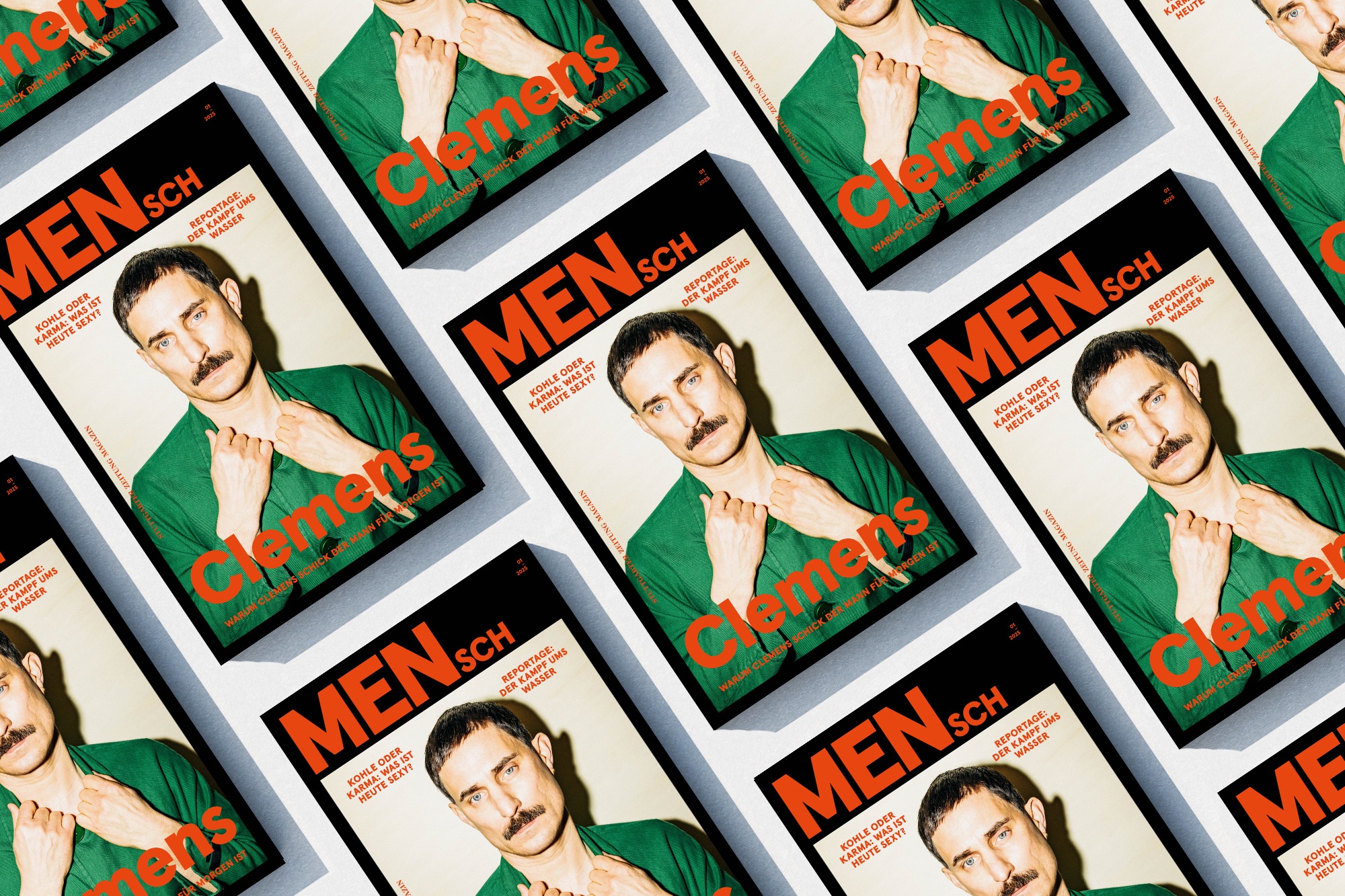 MENsch Fashion magazine Stuttgarter Zeitung Clemens Schick Photography by Jens Schmidt