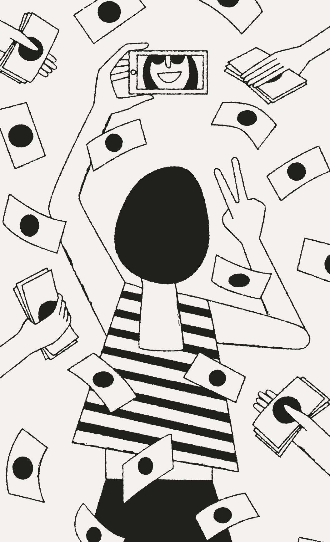 Wired magazine technology illustration by Christopher de Lorenzo