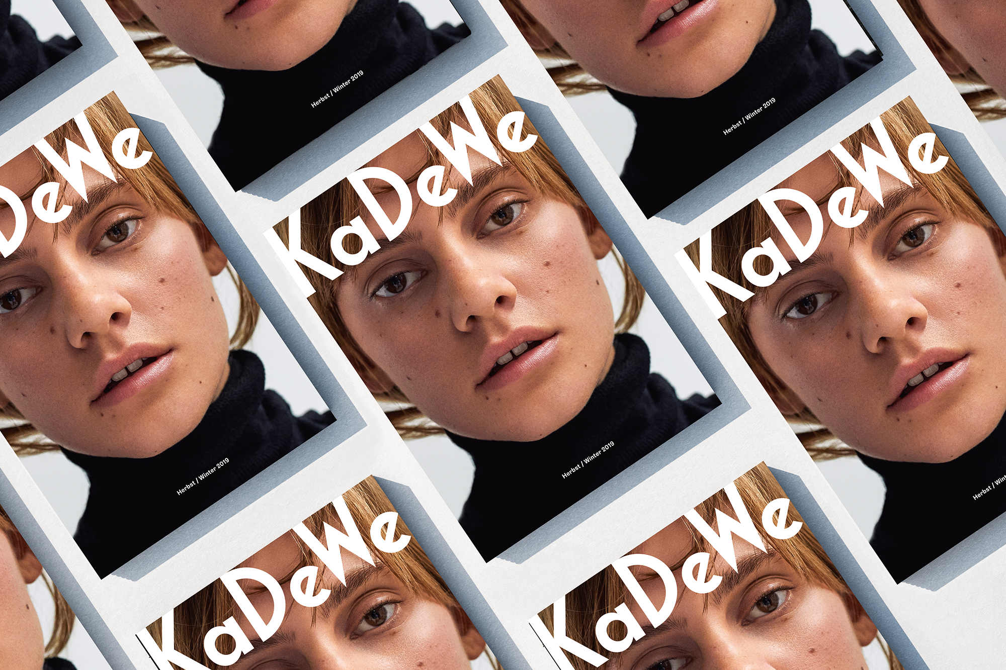 KaDeWe Magazine Cover Photography by Peter Gehrke