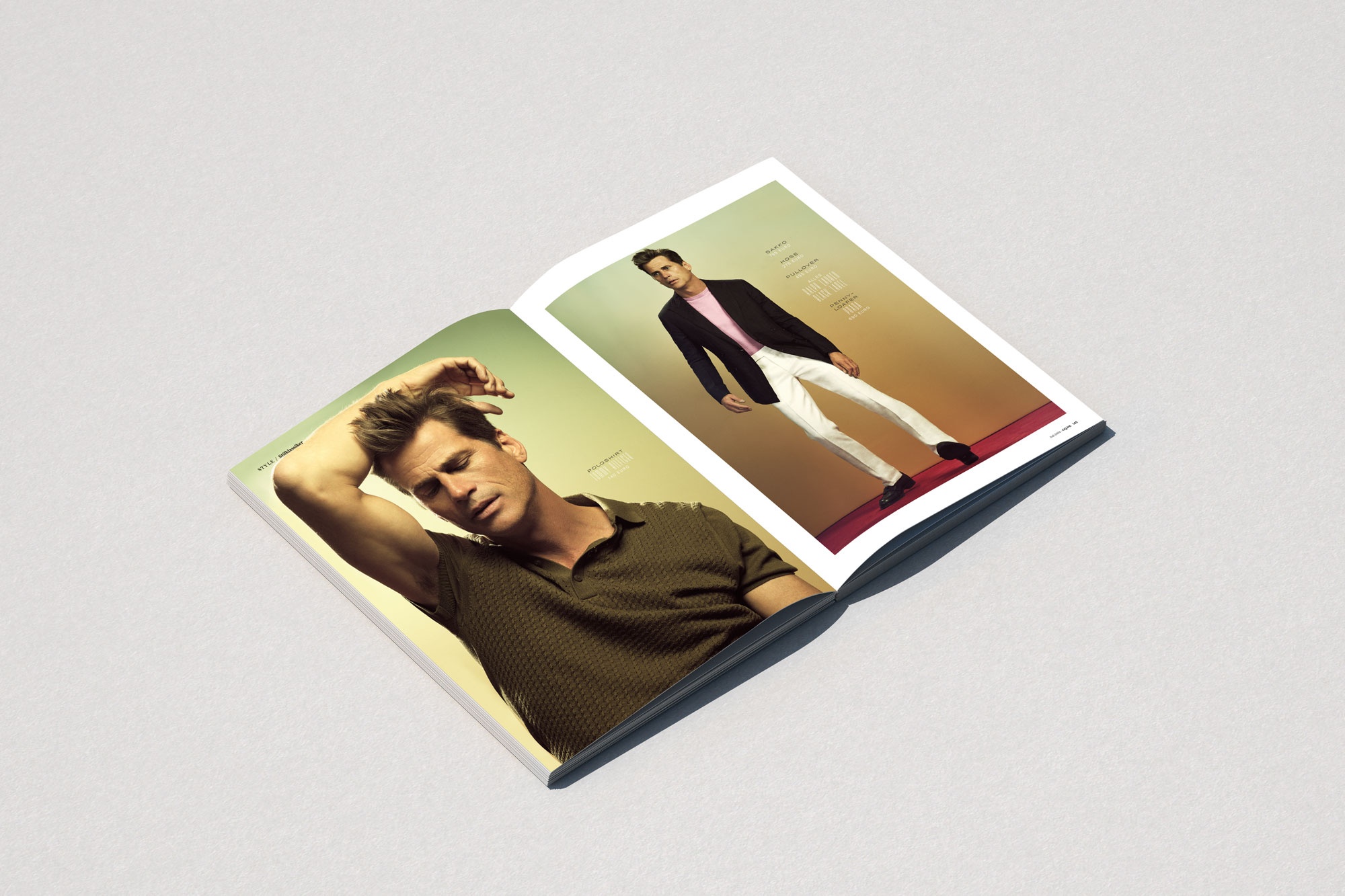 GQ Gentlemen's Quarterly fashion magazine photography by Markus Jans