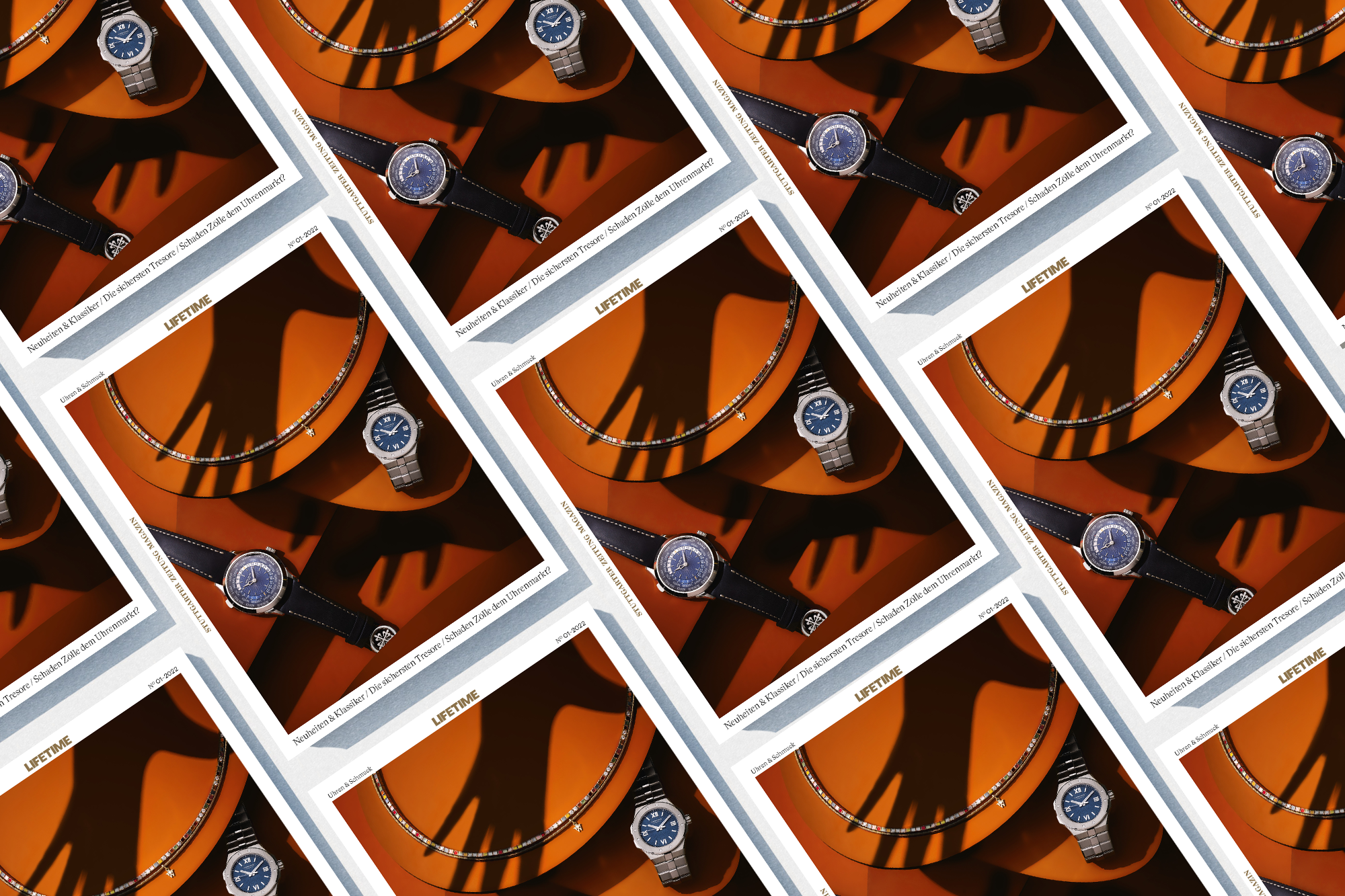 Lifetime The annual watch magazine of the Stuttgarter Zeitung Cover Photography by Andreas Achmann