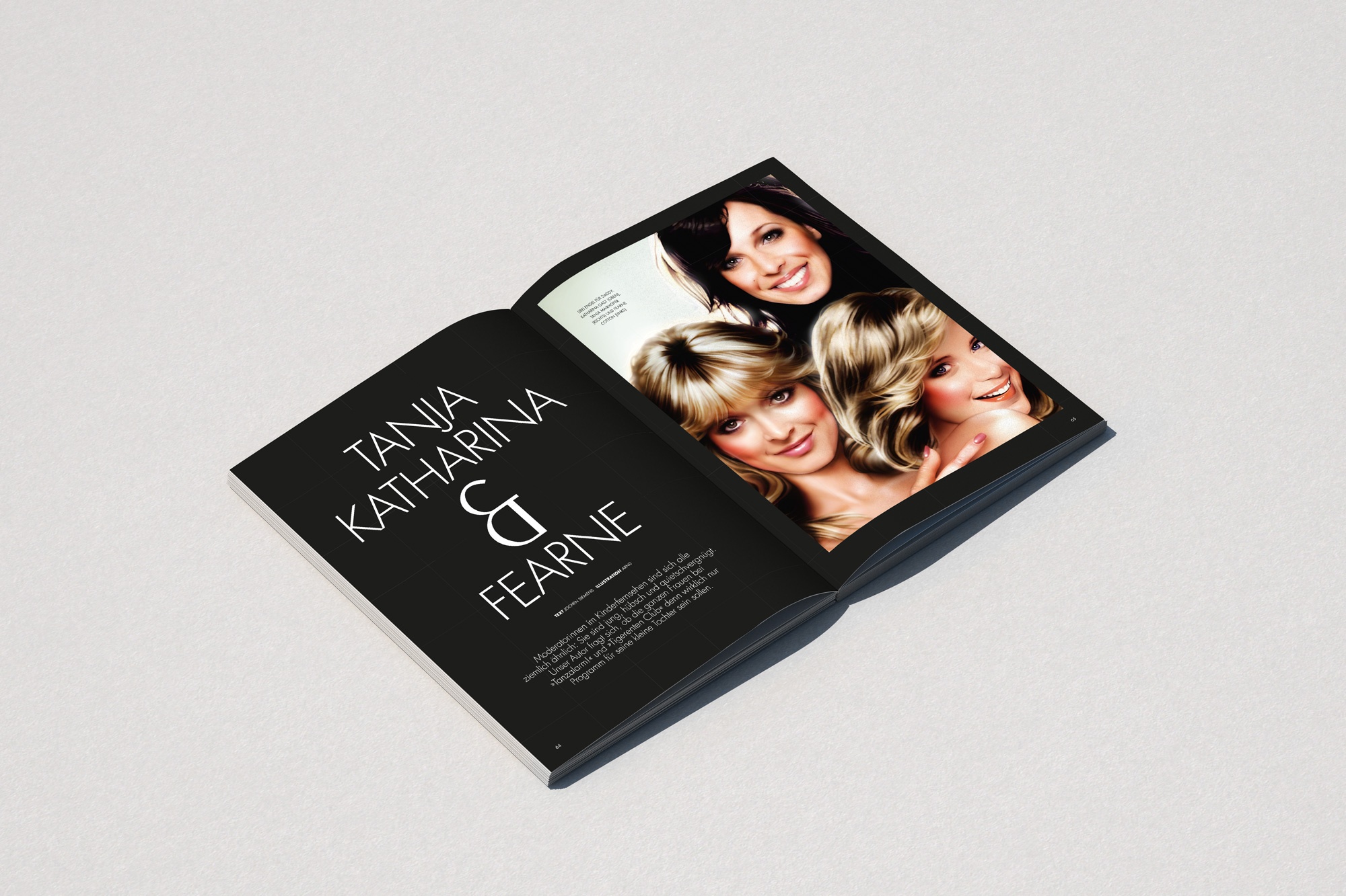 Nido magazine kid's fashion illustration by